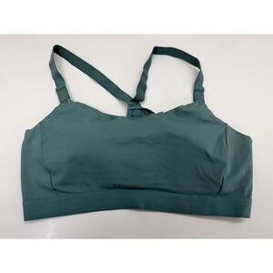 Old Navy Womens Sports Bra Size Unknown Blue Racerback Pullover Padded